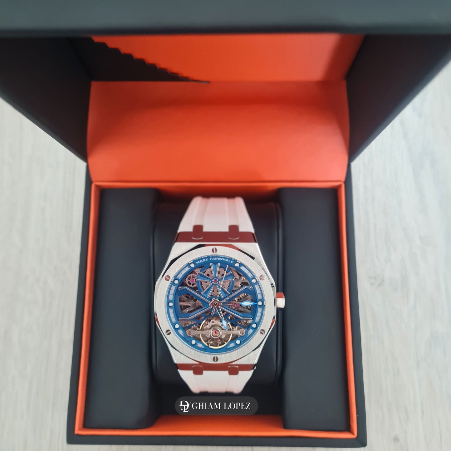 Reloj Automático MARK FAIRWHALE MYSTIC - Blanco Plata