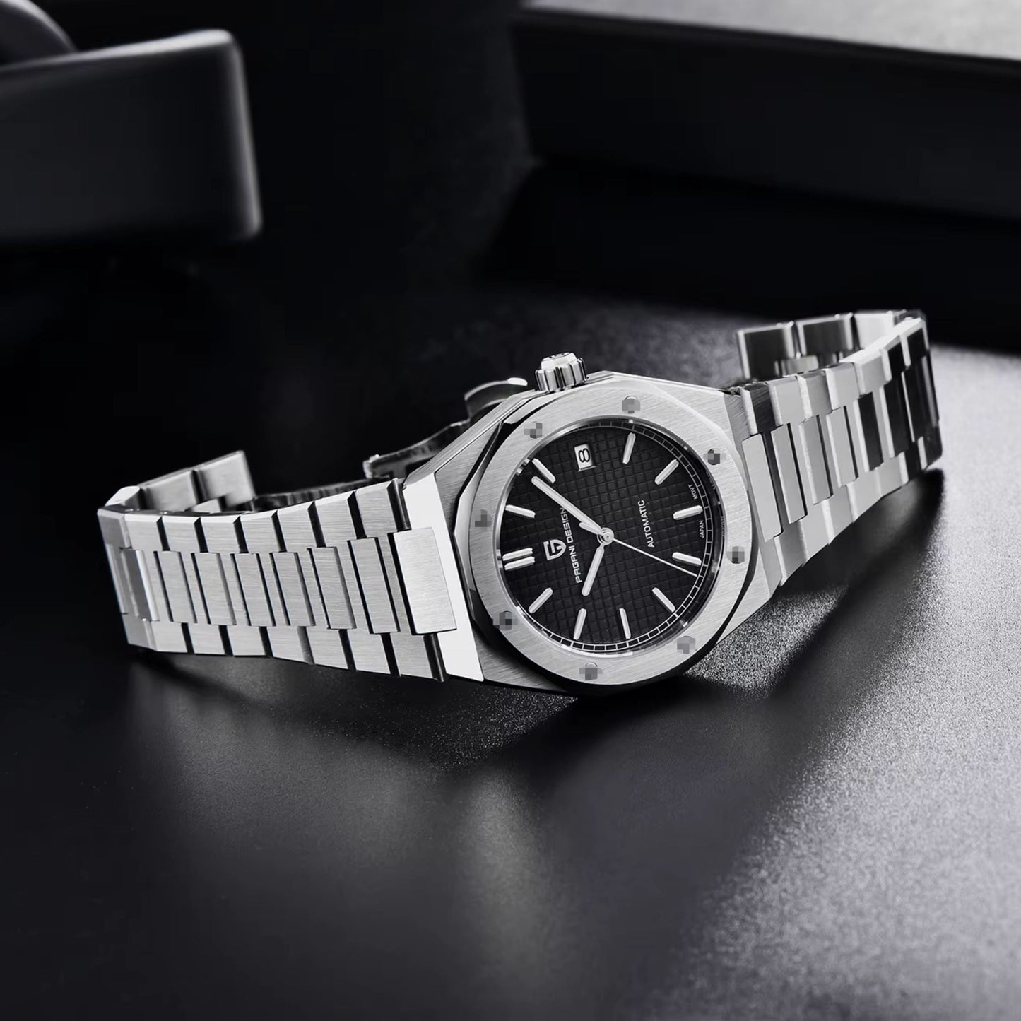 Reloj Automático PAGANI DESIGN AP ROYAL OAK, PD-1673 - Negro