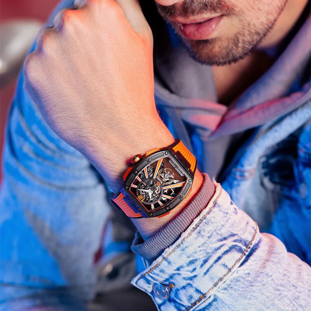 Reloj Automático BONEST GATTI BG9950 - Naranja