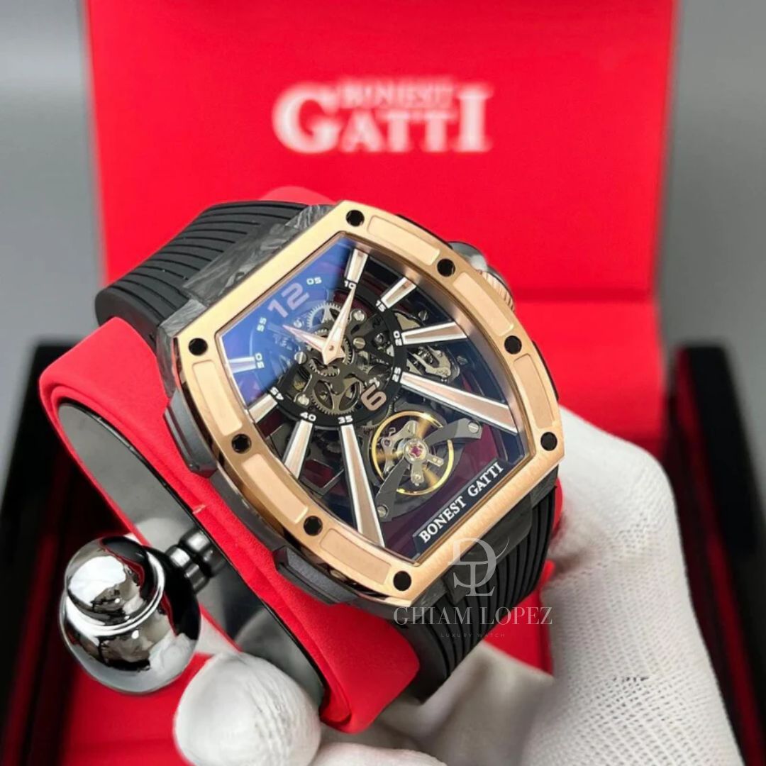Reloj Automático BONEST GATTI BG9950 - Negro Oro