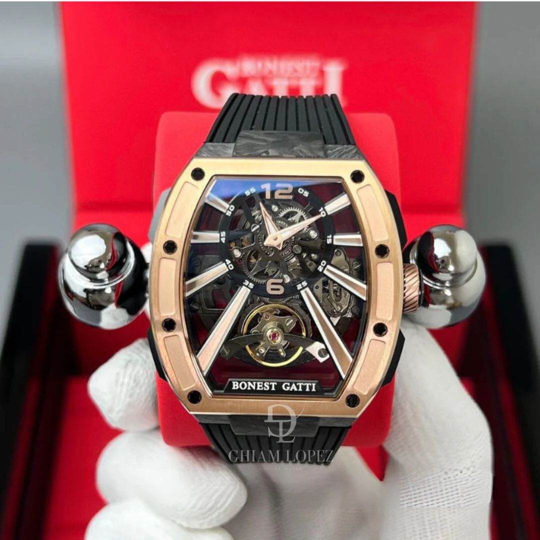 Reloj Automático BONEST GATTI BG9950 - Negro Oro