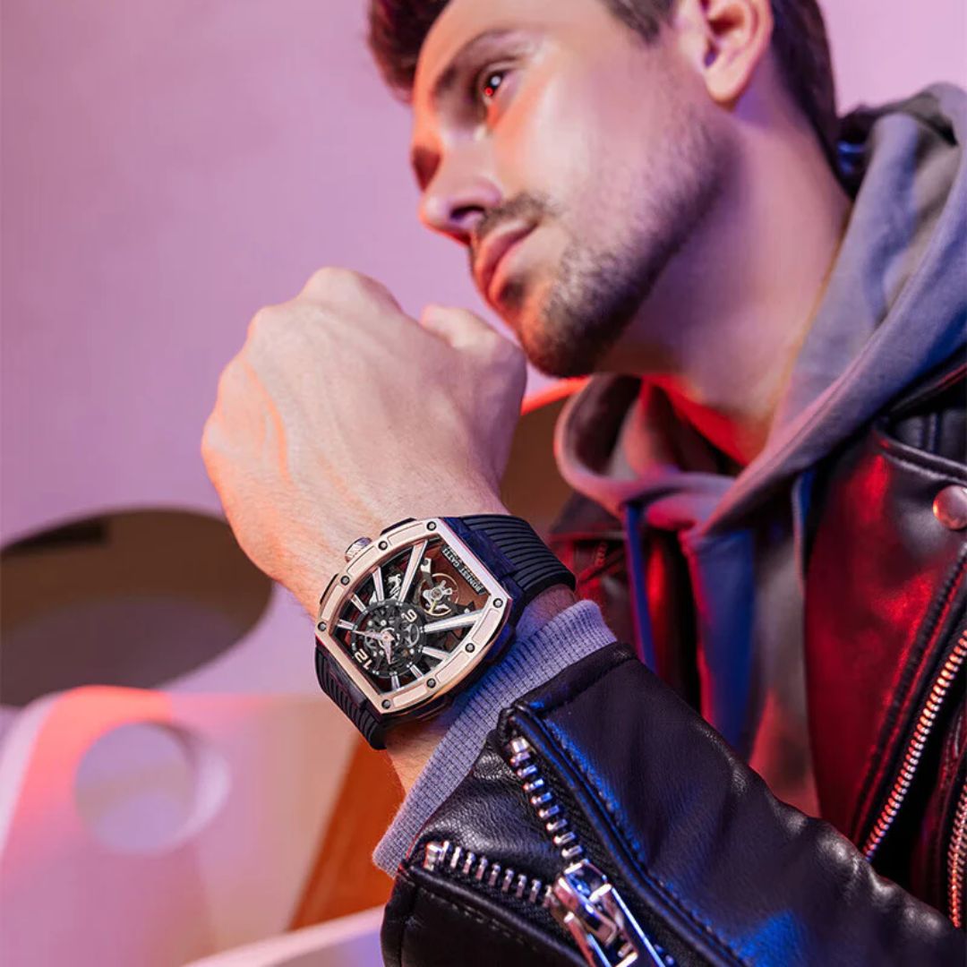 Reloj Automático BONEST GATTI BG9950 - Negro Oro