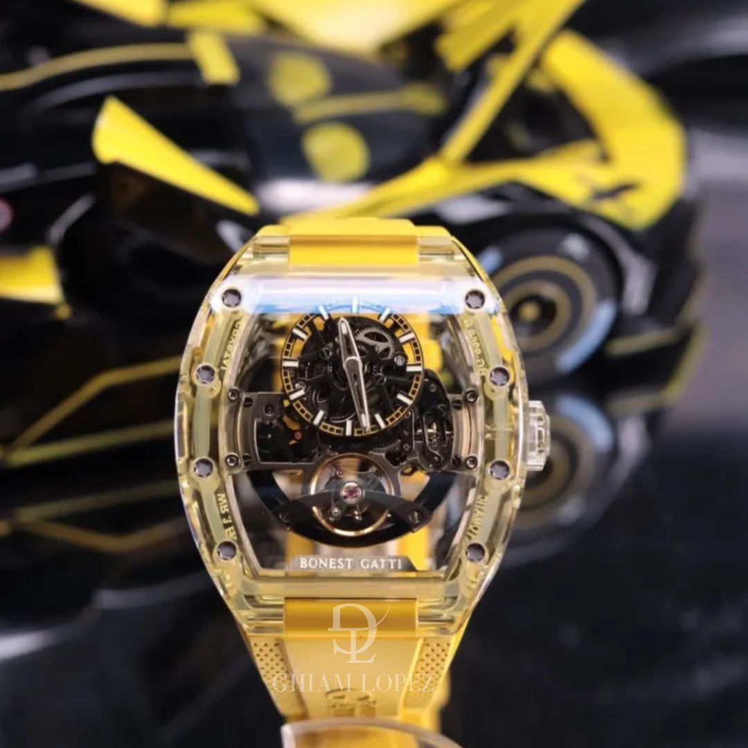 Reloj Automático BONEST GATTI BG9960 - Amarillo