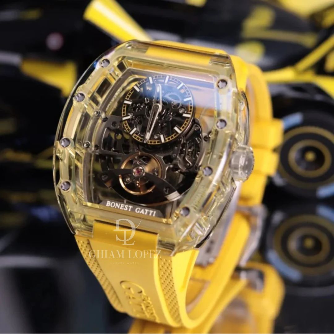Reloj Automático BONEST GATTI BG9960 - Amarillo