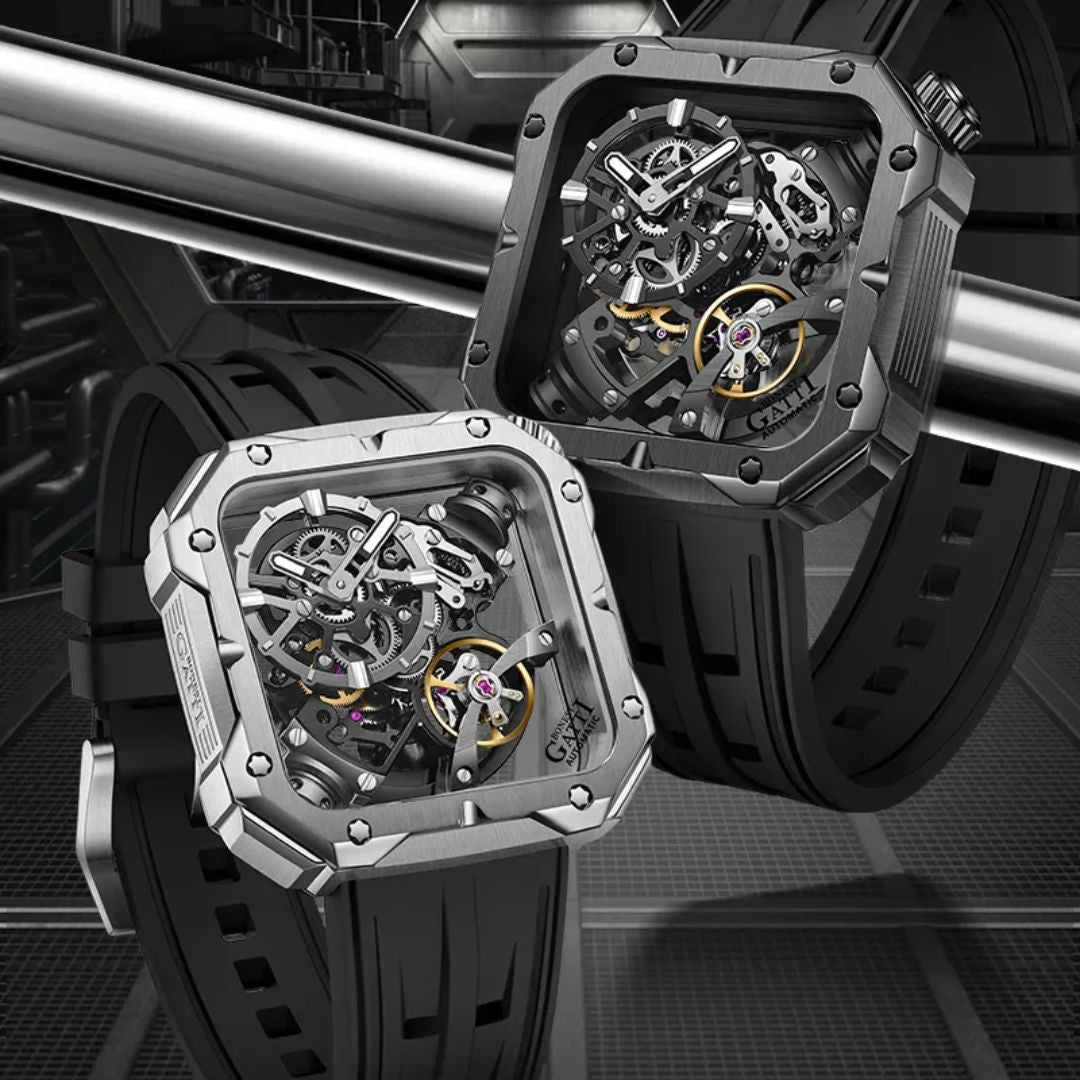 Reloj Automático BONEST GATTI BG4001 - Negro Plata