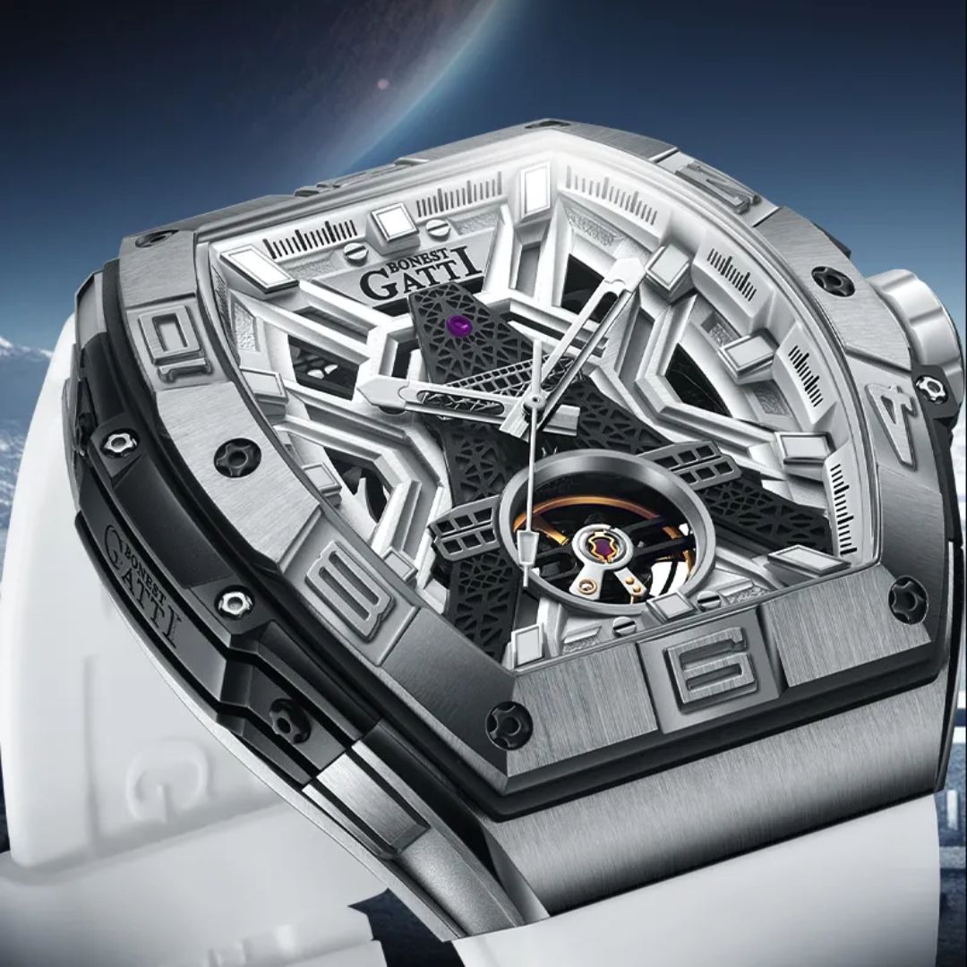 Reloj Automático BONEST GATTI BG5001 - Blanco