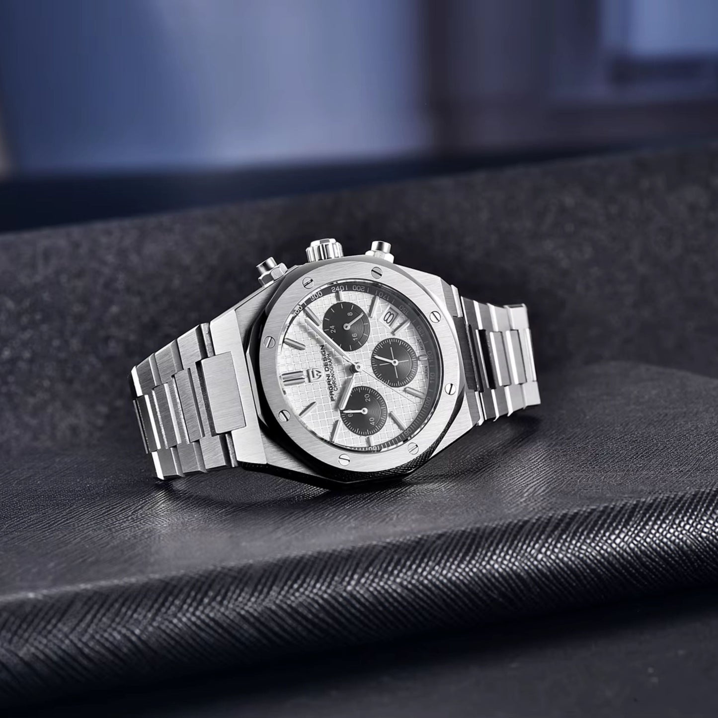 Reloj Cuarzo PAGANI DESIGN AP ROYAL OAK Cronógrafo, PD-1707 - Blanco