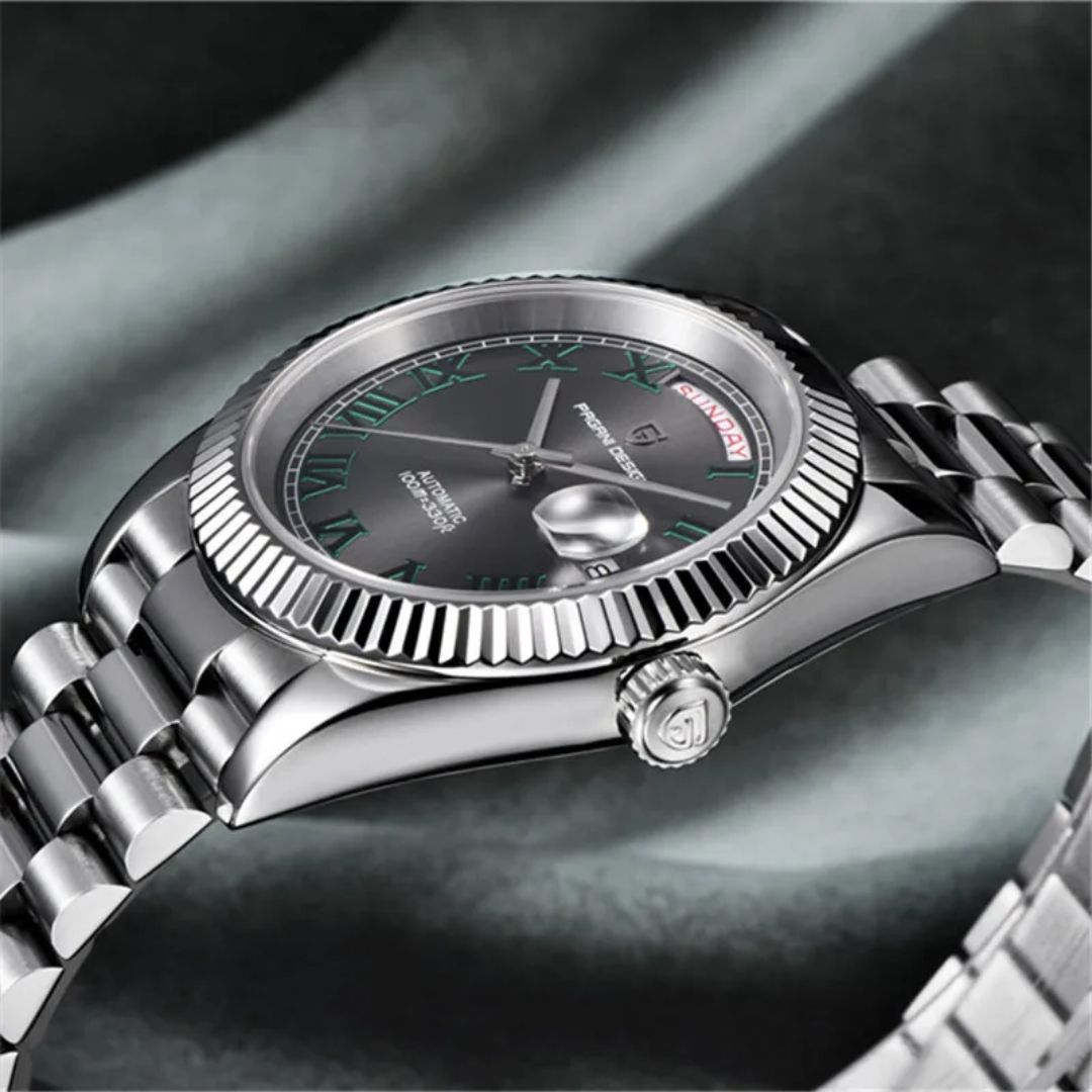 Reloj Automático PAGANI DESIGN DAYDATE 40MM, PD-1783 - Wimbledon Gris