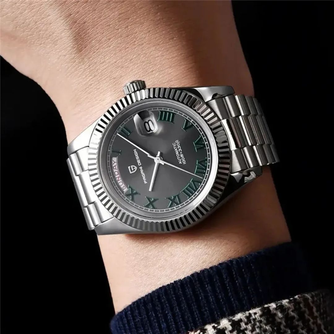 Reloj Automático PAGANI DESIGN DAYDATE 40MM, PD-1783 - Wimbledon Gris