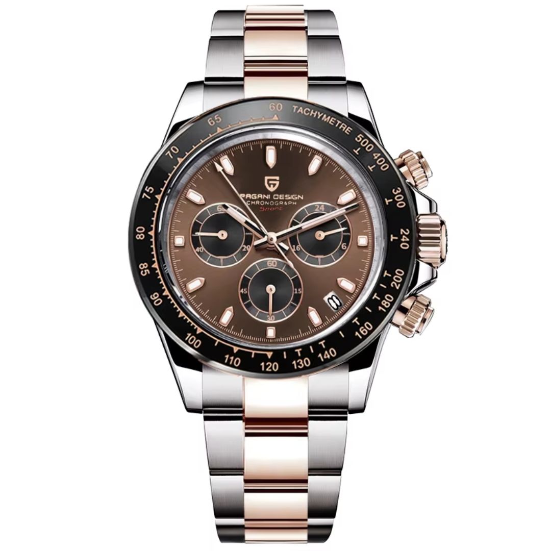 Reloj Cuarzo PAGANI DESIGN DAYTONA, PD-1644 - Chocolate