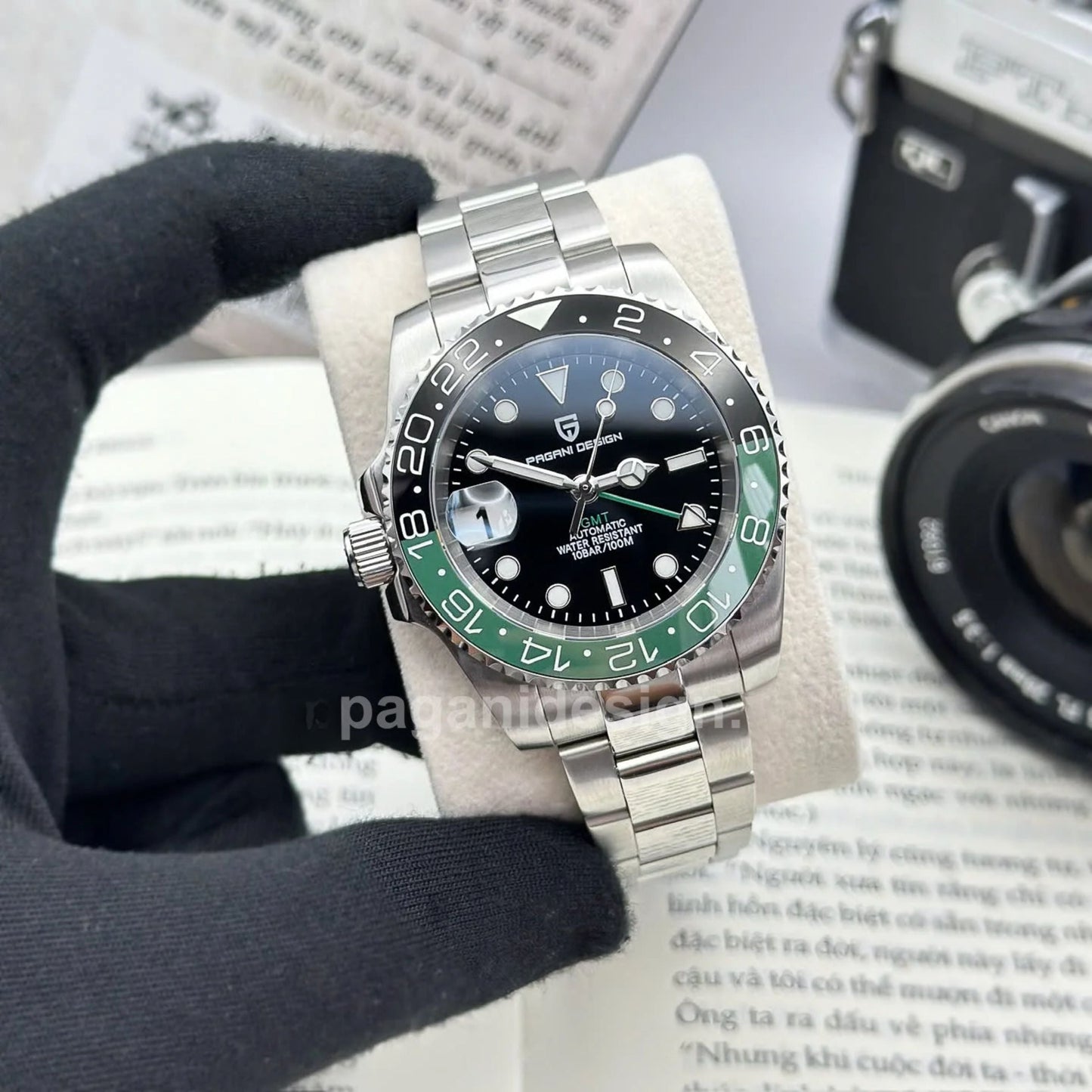 Reloj Automático PAGANI DESIGN GMT MASTER, PD-1662 - Sprite
