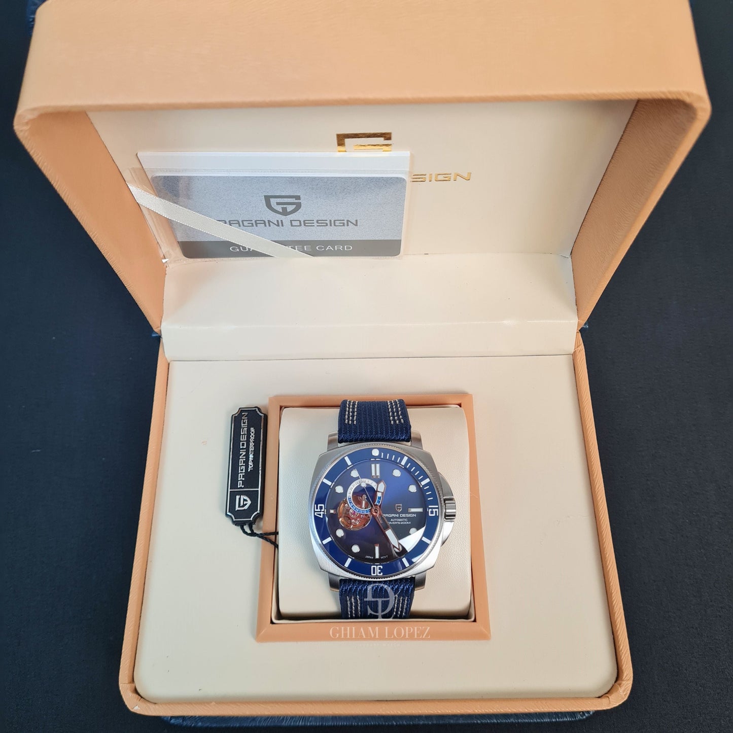 Reloj Automático PAGANI DESIGN PD-1736 - Azul