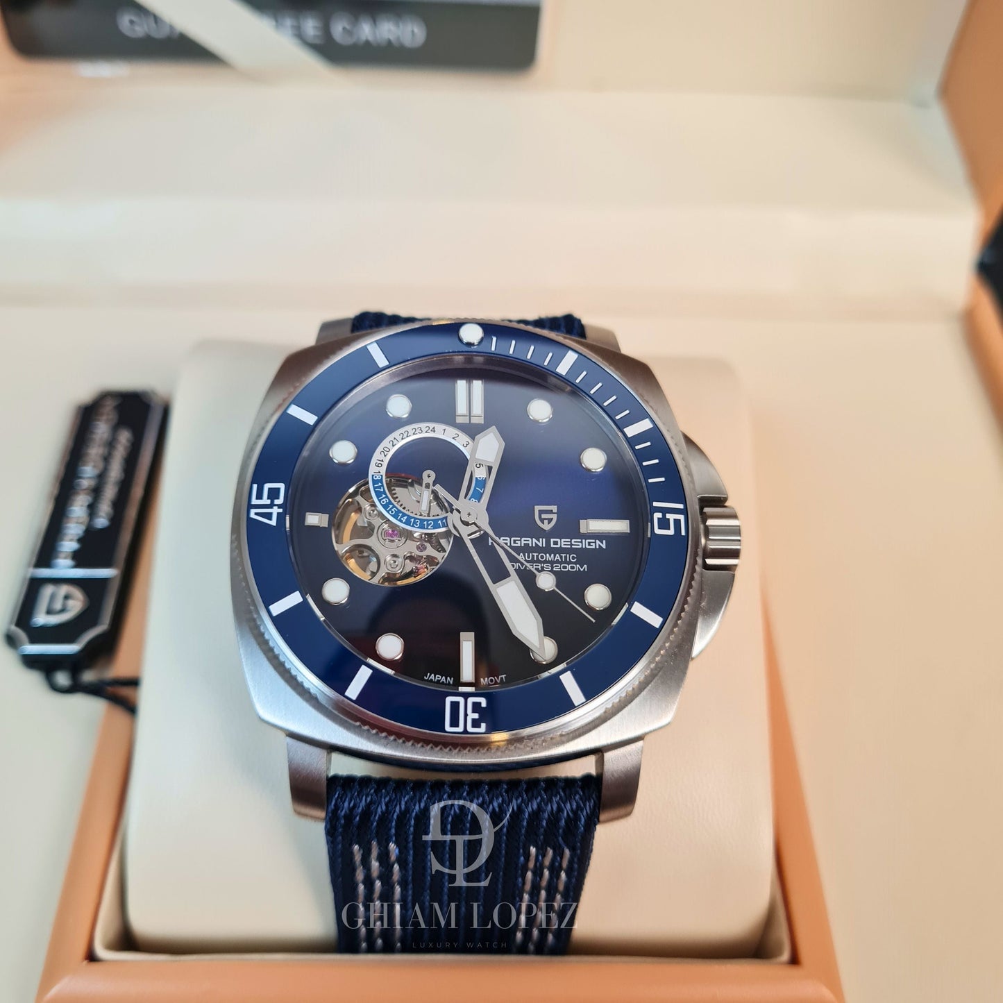 Reloj Automático PAGANI DESIGN PD-1736 - Azul