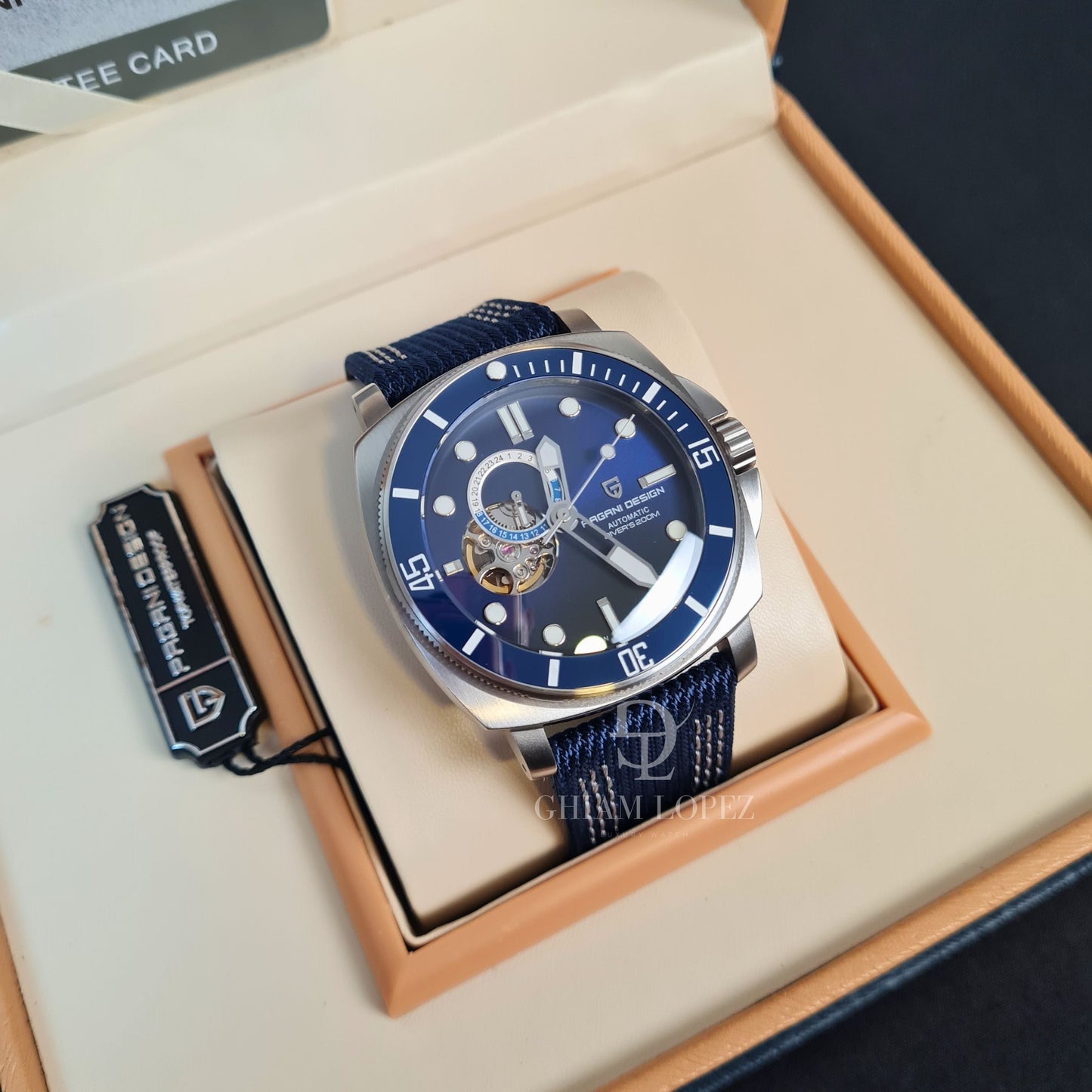Reloj Automático PAGANI DESIGN PD-1736 - Azul