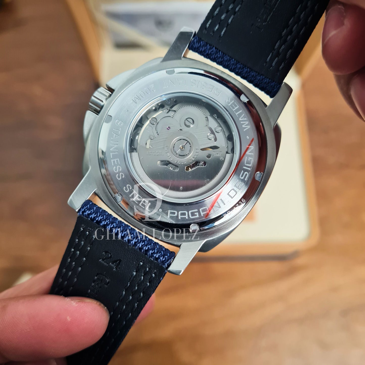 Reloj Automático PAGANI DESIGN PD-1736 - Azul