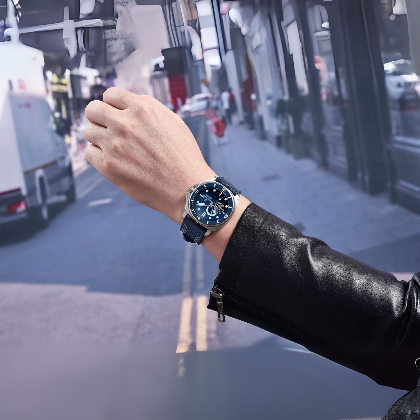 Reloj Automático PAGANI DESIGN PD-1736 - Azul