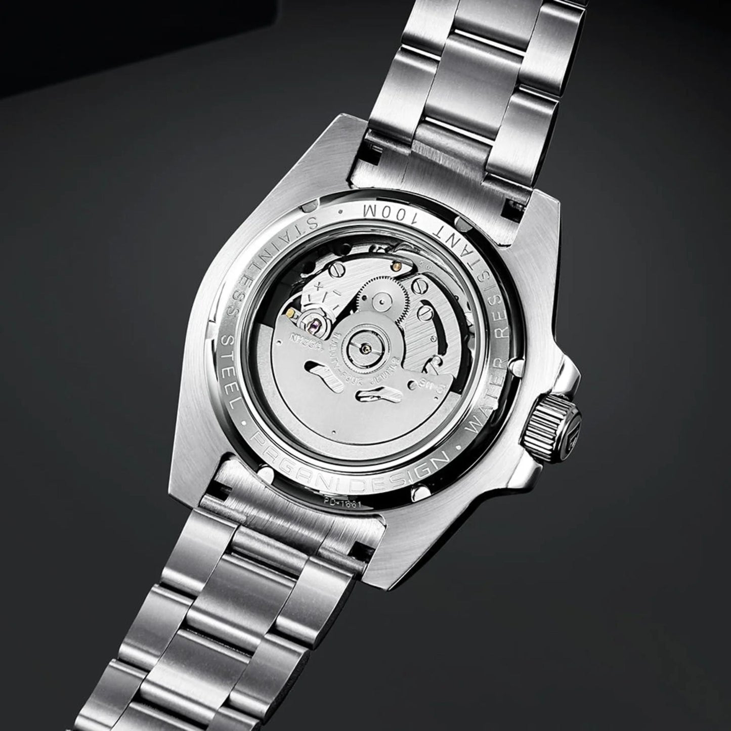 Reloj Automático PAGANI DESIGN SUBMARINER, PD-1661 - Starbucks
