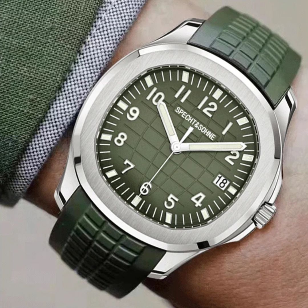 Reloj Automático SPETCH AND SOHNE AQUANAUT, SP0008 - Verde