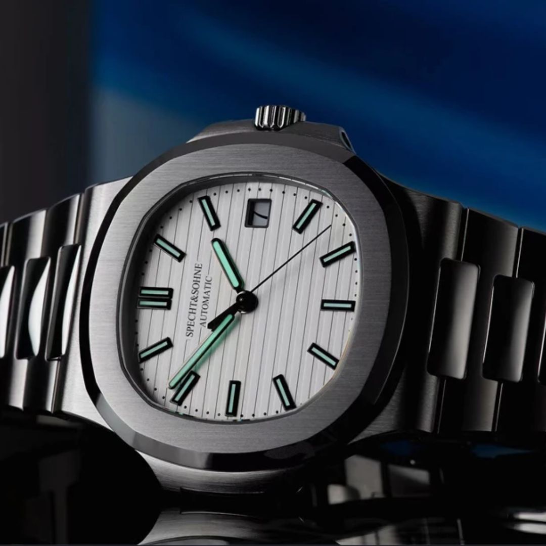 Reloj Automático SPETCH AND SOHNE NAUTILUS, SP0002 - Plata Blanco