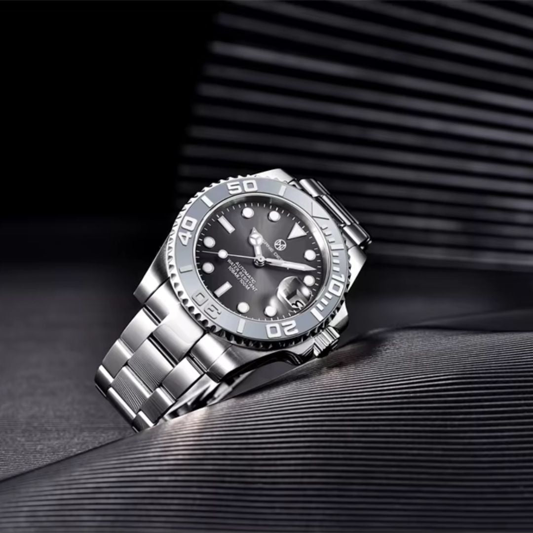 Reloj Automático PAGANI DESIGN YATCH MASTER, PD-1651 - Gris