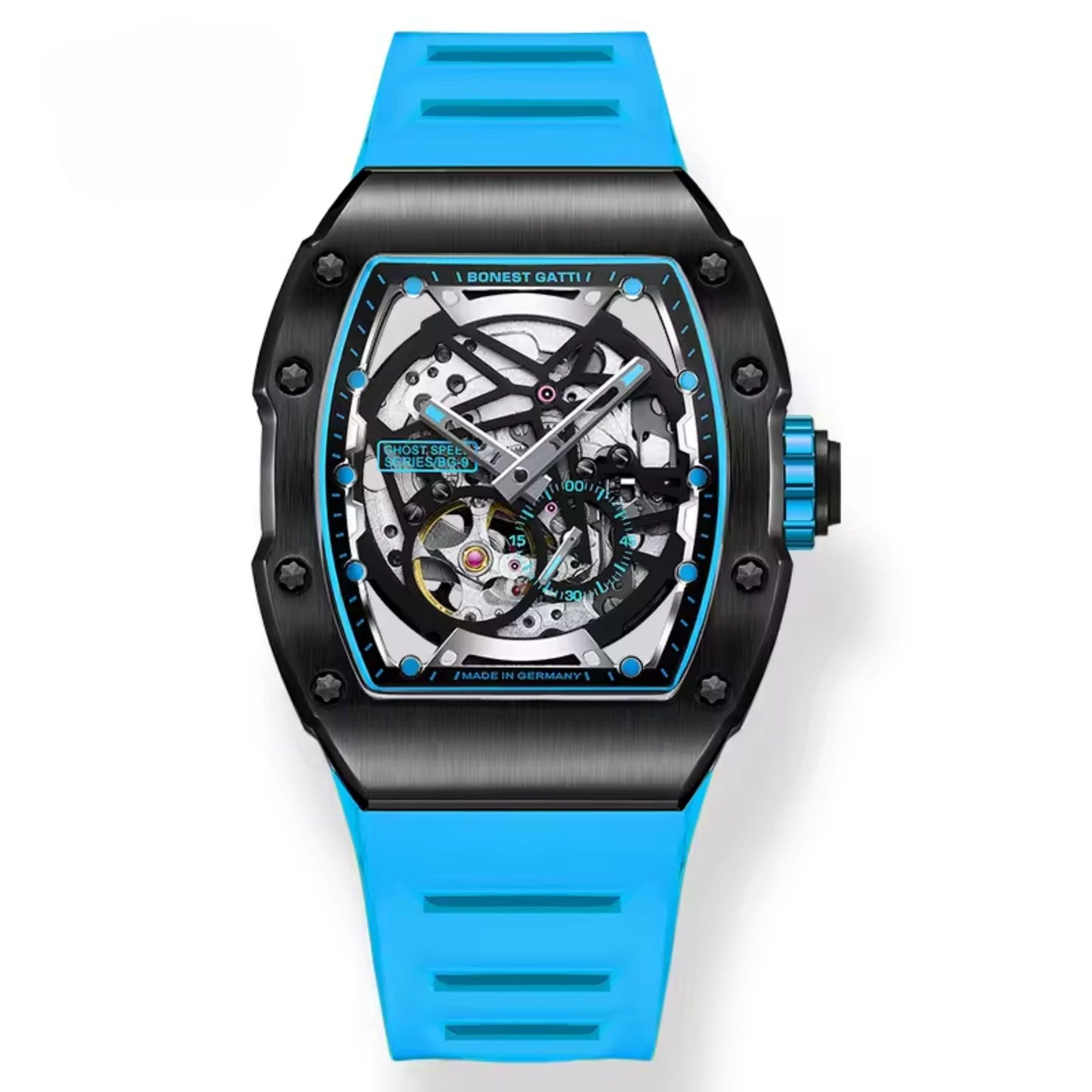 Reloj Automático BONEST GATTI BG9901 - Azul Negro