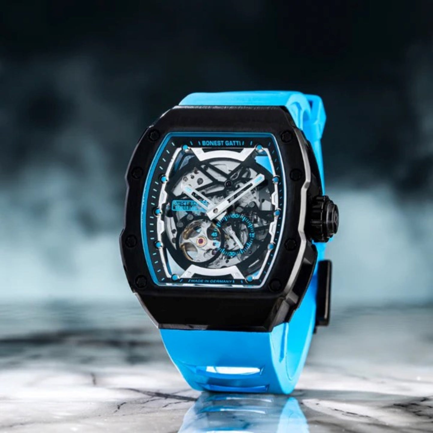 Reloj Automático BONEST GATTI BG9901 - Azul Negro