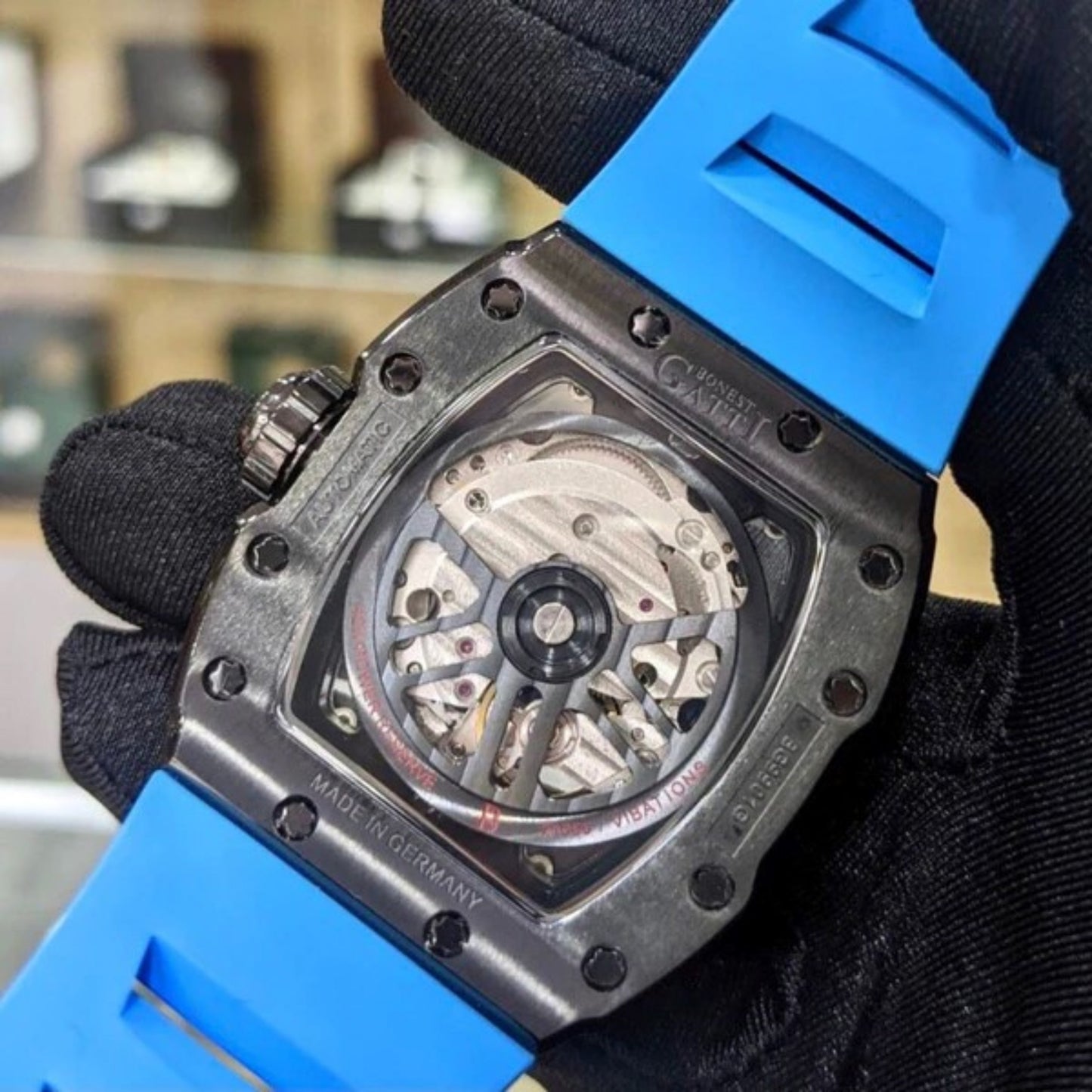 Reloj Automático BONEST GATTI BG9901 - Azul Negro