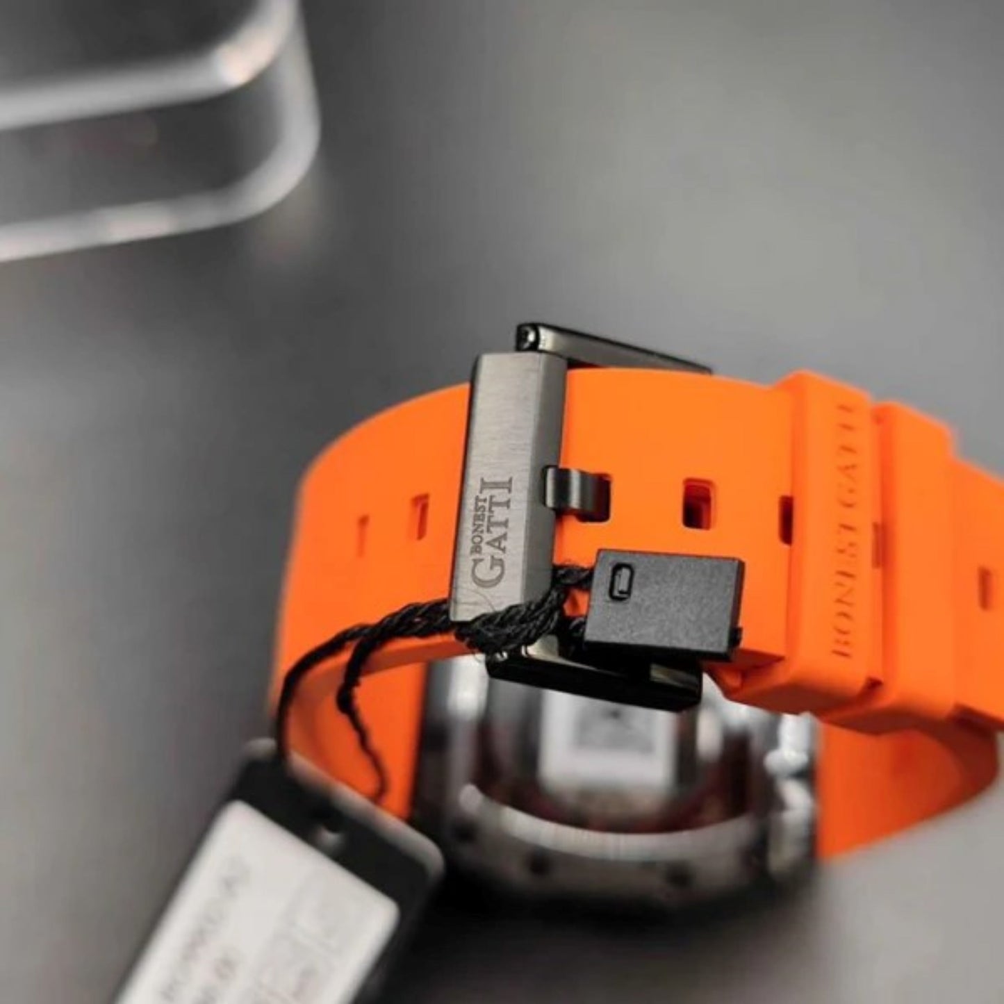 Reloj Automático BONEST GATTI BG9902 - Naranja Negro