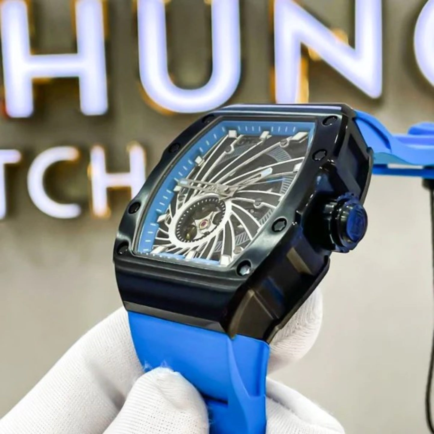 Reloj Automático BONEST GATTI BG9902 - Azul Negro