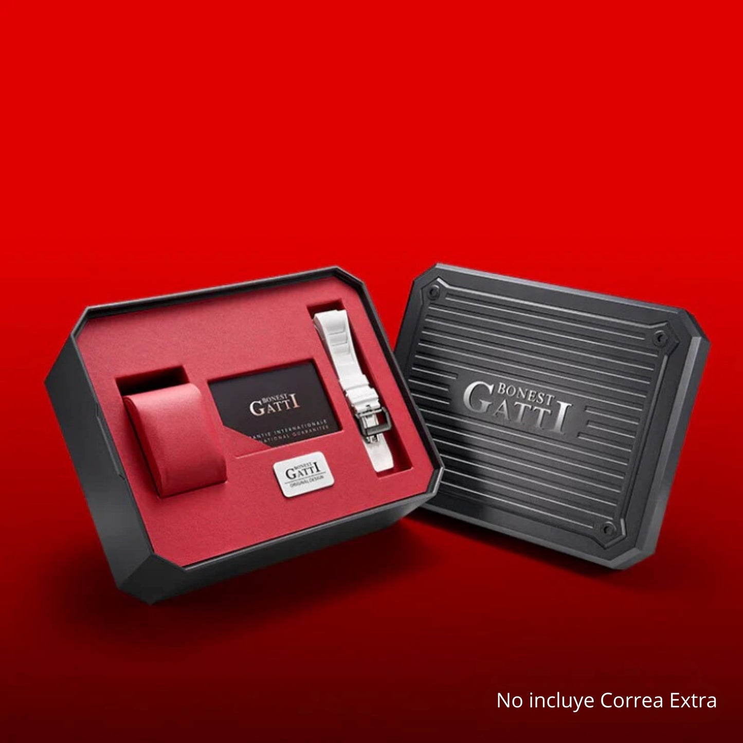 Reloj Automático BONEST GATTI BG9901 - Rojo Negro