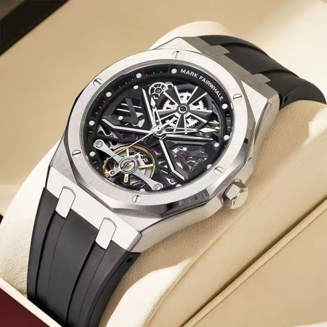Reloj Automático MARK FAIRWHALE MYSTIC - Negro Plata