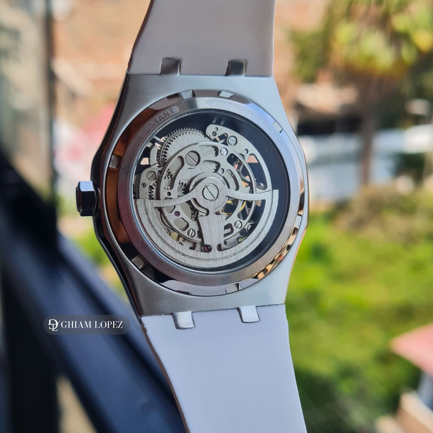 Reloj Automático MARK FAIRWHALE MYSTIC - Blanco Plata