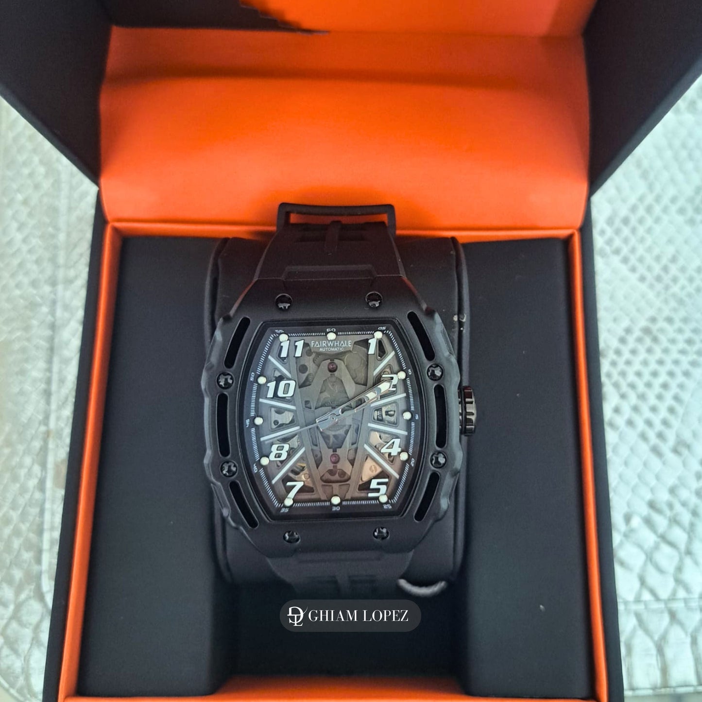 Reloj Automático MARK FAIRWHALE RADIANCE - Negro
