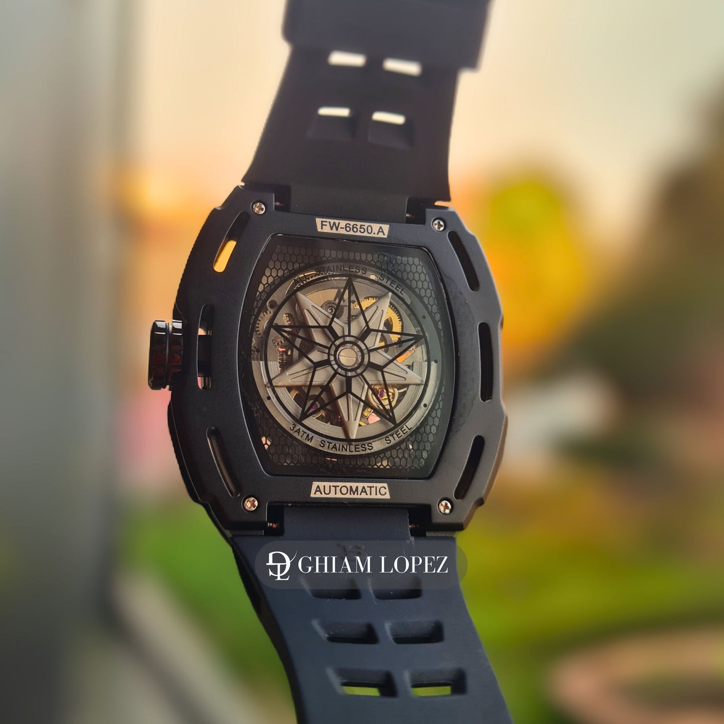 Reloj Automático MARK FAIRWHALE SUNCREST - Negro
