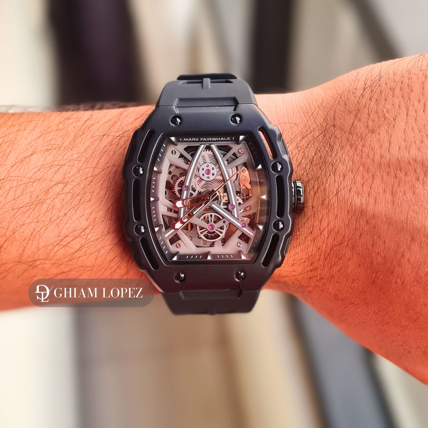 Reloj Automático MARK FAIRWHALE SUNCREST - Negro