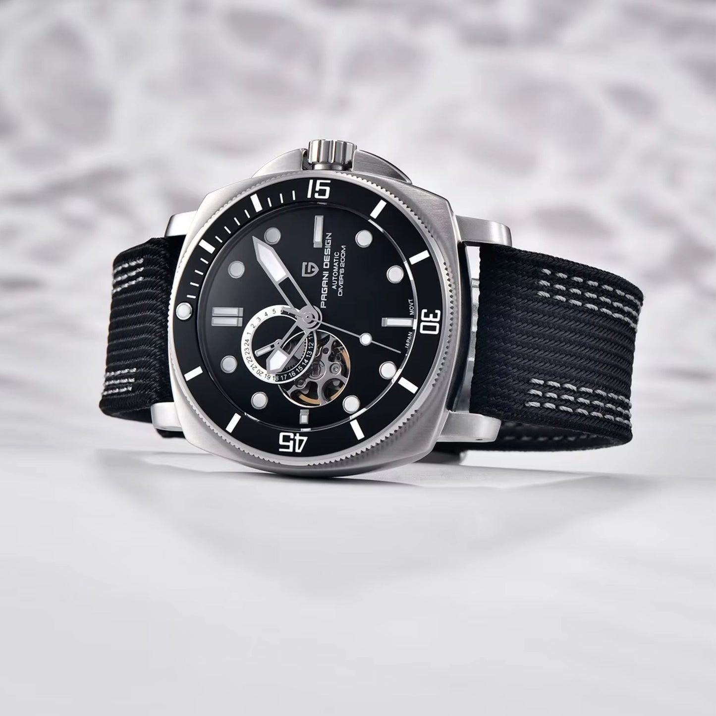 Reloj Automático PAGANI DESIGN PD-1736 - Negro