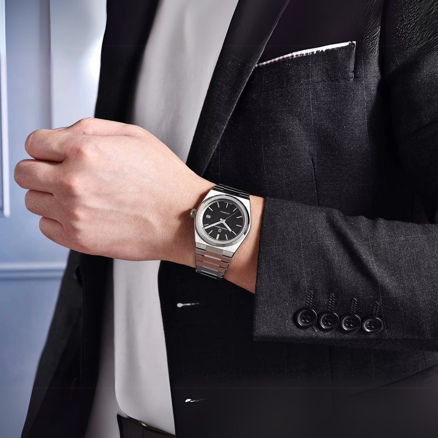 Reloj Automático PAGANI DESIGN PRX, PD-1753 - Negro
