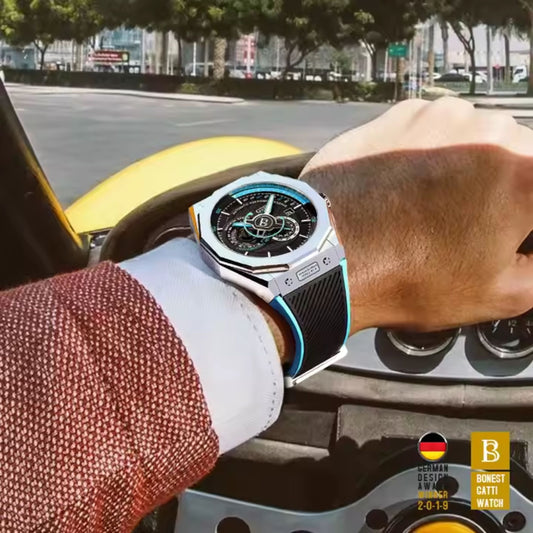 Manos a la obra con el Bonest Gatti, un reloj de lujo