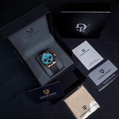 PAGANI DESIGN Daytona OysterFlex Cronógrafo de Cuarzo | PD-1664