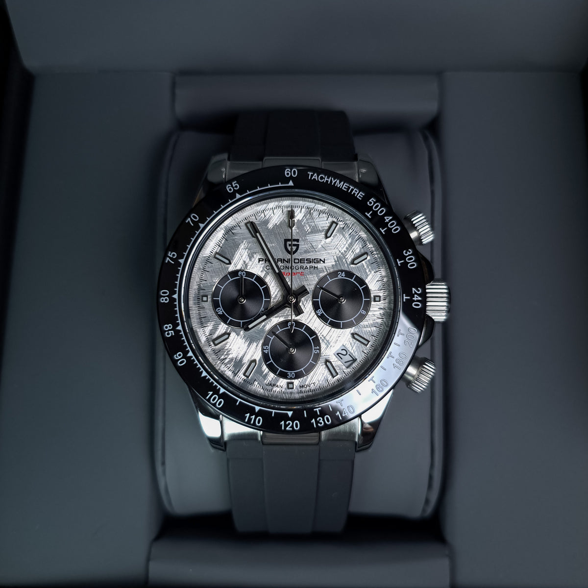 PAGANI DESIGN Daytona OysterFlex Cronógrafo de Cuarzo | PD-1664