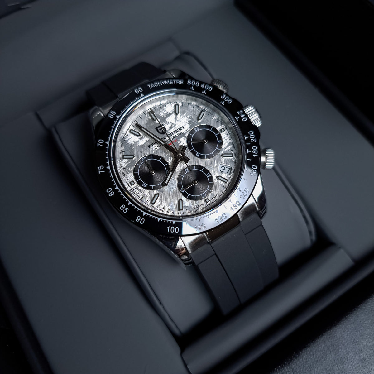 PAGANI DESIGN Daytona OysterFlex Cronógrafo de Cuarzo | PD-1664