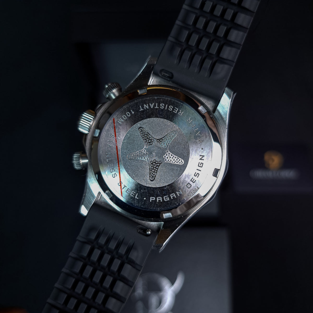 PAGANI DESIGN Daytona OysterFlex Cronógrafo de Cuarzo | PD-1664