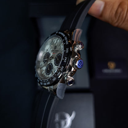 PAGANI DESIGN Daytona OysterFlex Cronógrafo de Cuarzo | PD-1664