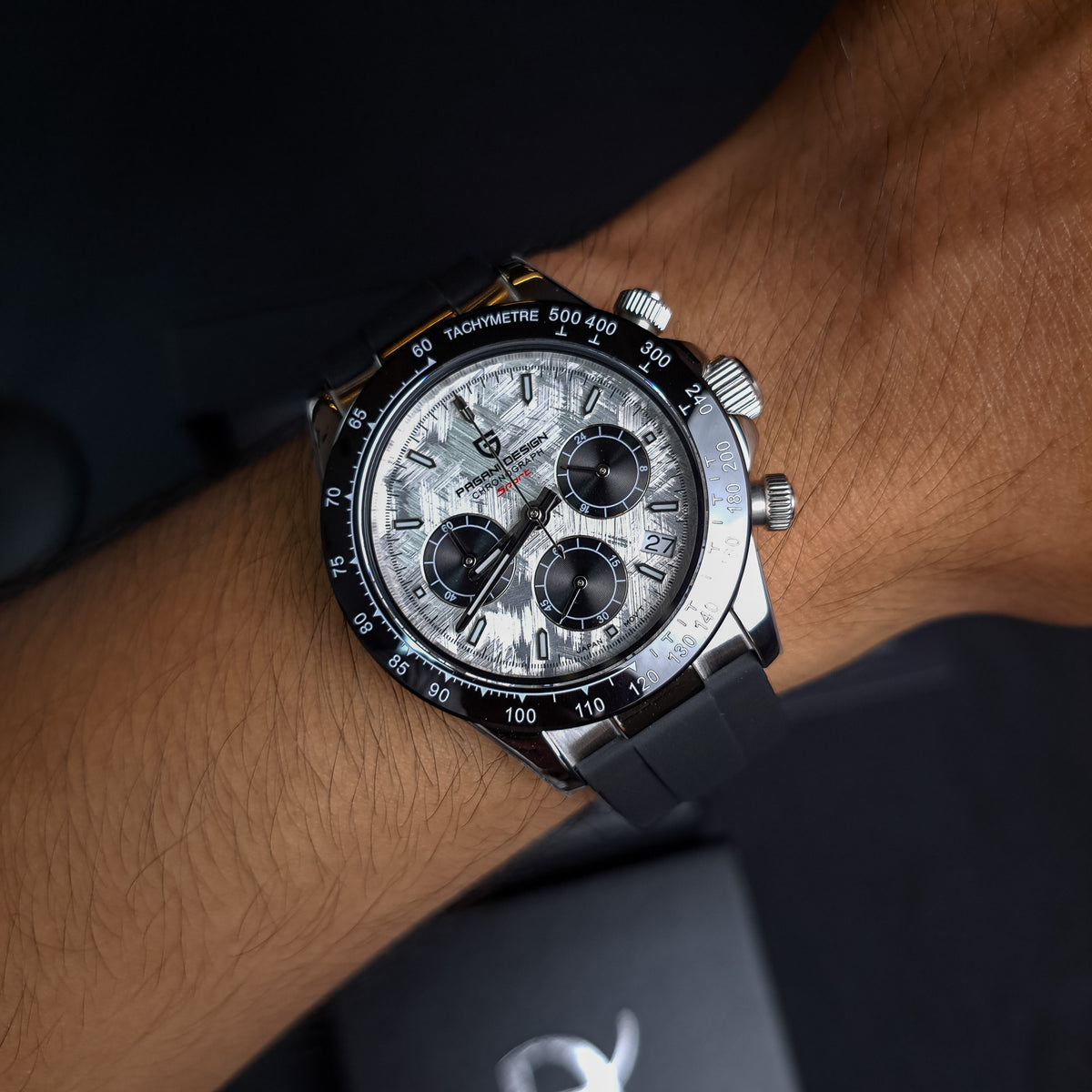 PAGANI DESIGN Daytona OysterFlex Cronógrafo de Cuarzo | PD-1664