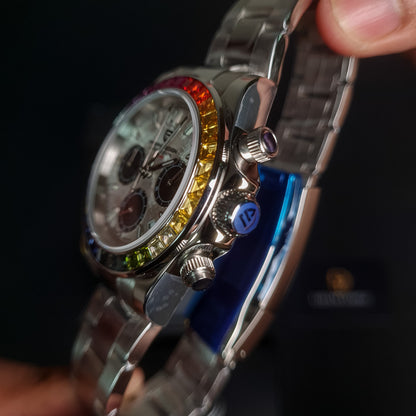 PAGANI DESIGN Daytona Rainbow Cronógrafo de Cuarzo | PD-1644