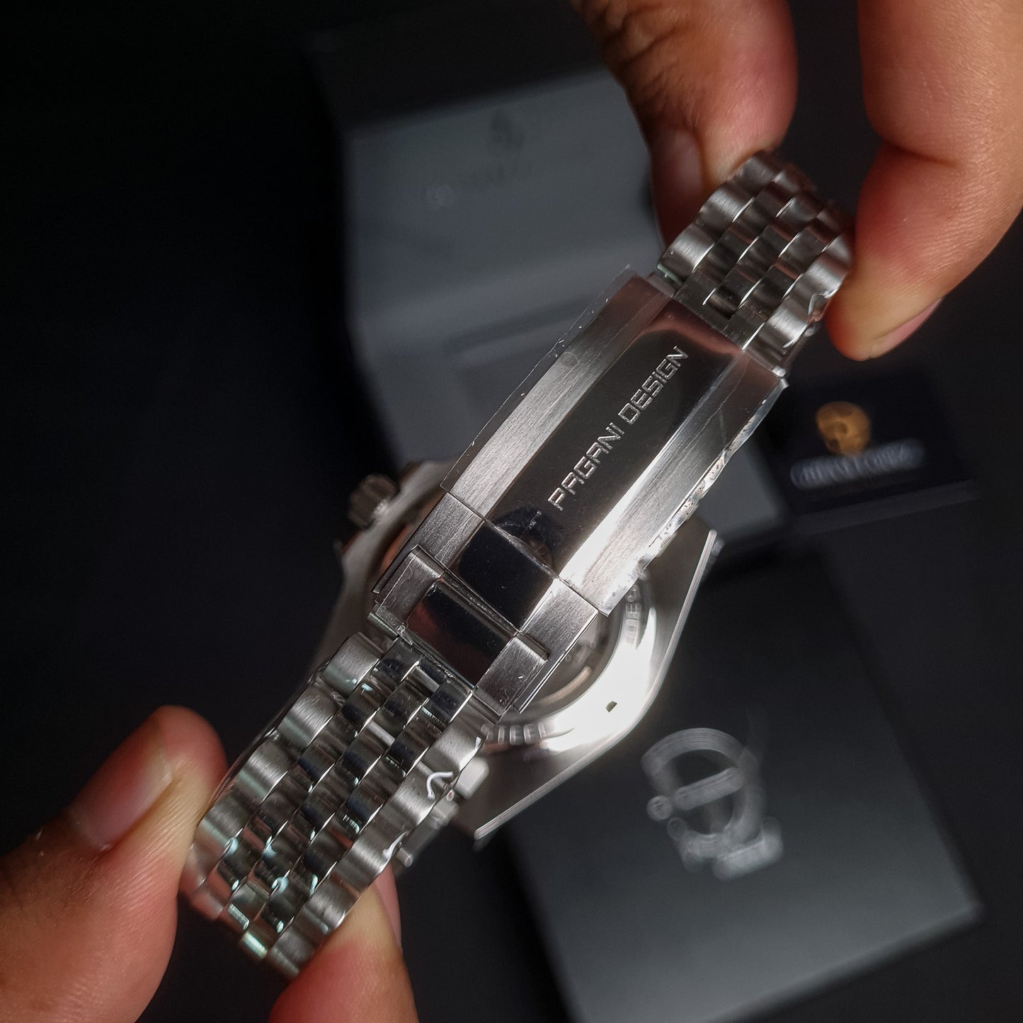 PAGANI DESIGN GMT Master Automático | PD-1662 - Black Dial Jubilee