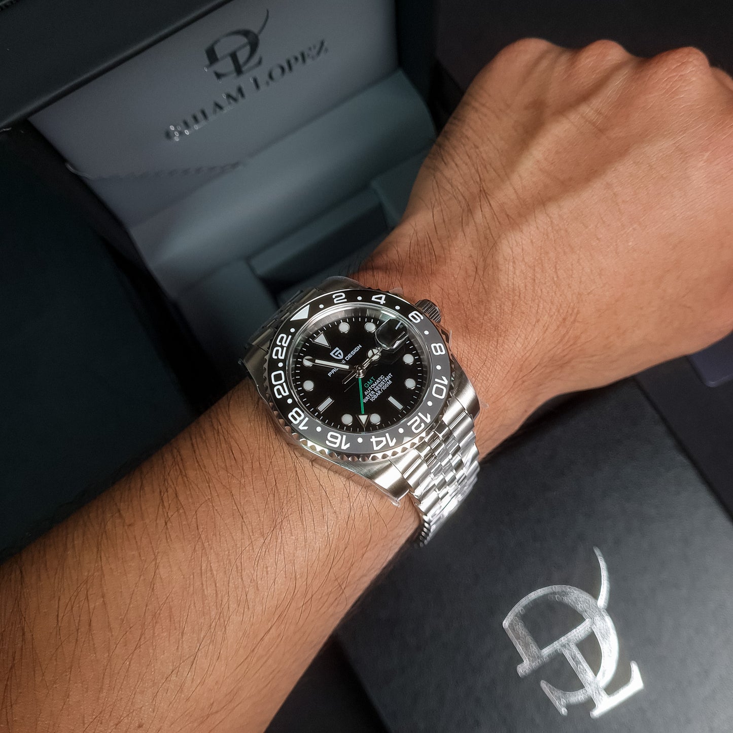 PAGANI DESIGN GMT Master Automático | PD-1662
