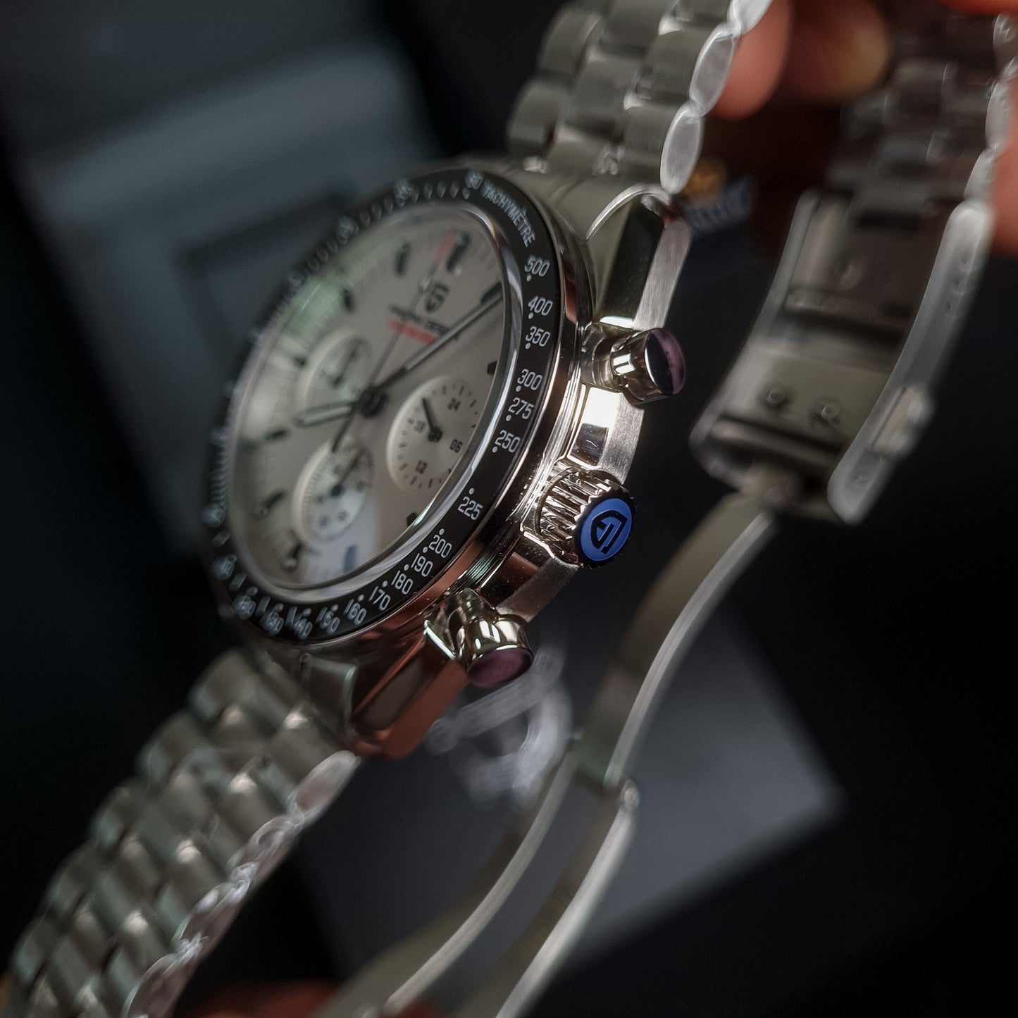 PAGANI DESIGN Speedmaster Cronógrafo de Cuarzo | PD-1701