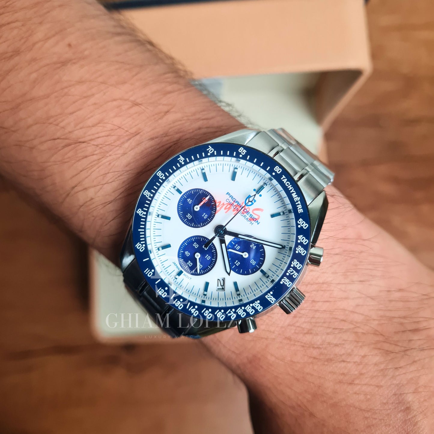 PAGANI DESIGN Speedmaster Cronógrafo | PD-1701