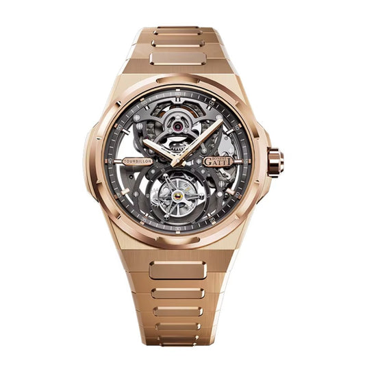 IMPERIAL TOURBILLON - Skeleton Steel | BG7004
